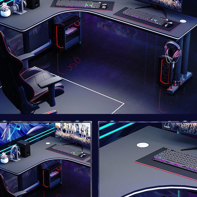 29.5 Inch Height Computer Desk L-Shape Contemporary Gaming Desk