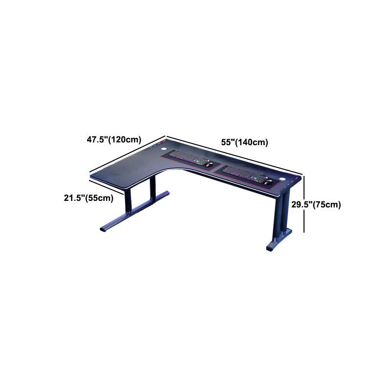 29.5 Inch Height Computer Desk L-Shape Contemporary Gaming Desk