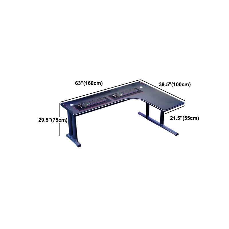 29.5 Inch Height Computer Desk L-Shape Contemporary Gaming Desk