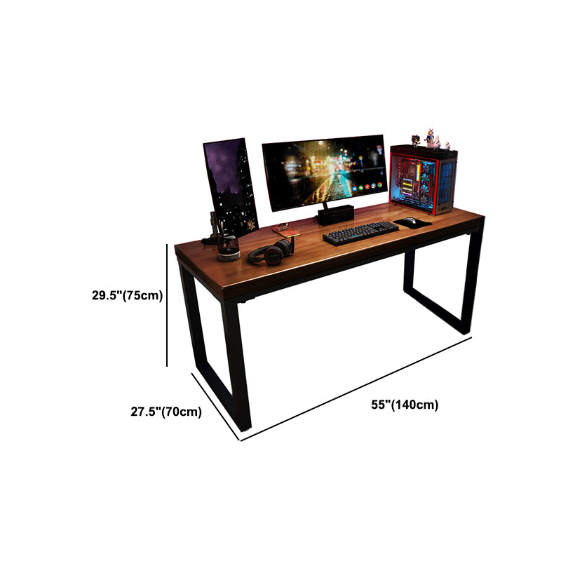 Modern Wooden Writing Desk Rectangular Office Desk for Home and Office