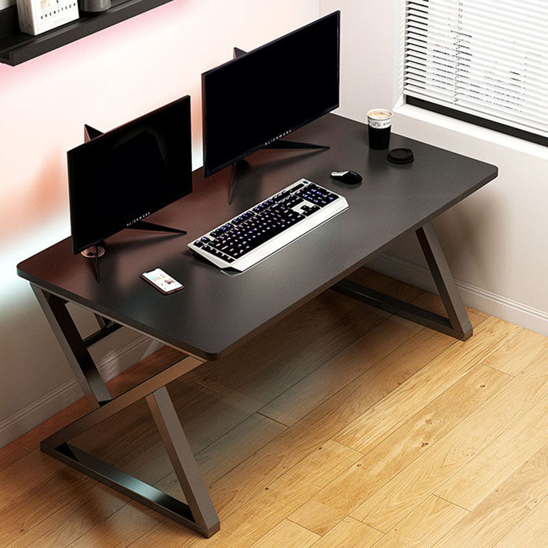 Rectangular Dormitory Gaming Desk Cable Management Computer Desk