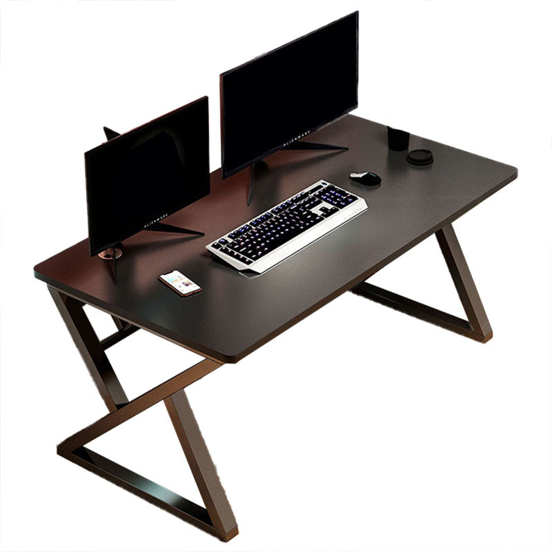 Rectangular Dormitory Gaming Desk Cable Management Computer Desk