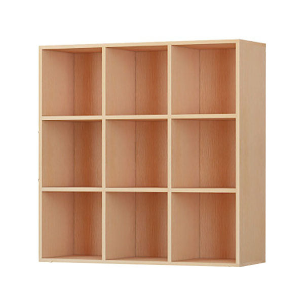 Modern Engineered Wood Shelf Bookcase Standard Closed Back Book Shelf for Living Room