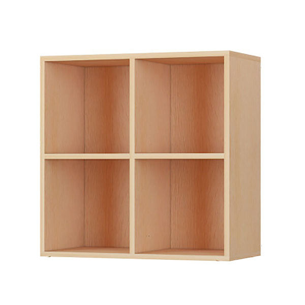 Modern Engineered Wood Shelf Bookcase Standard Closed Back Book Shelf for Living Room