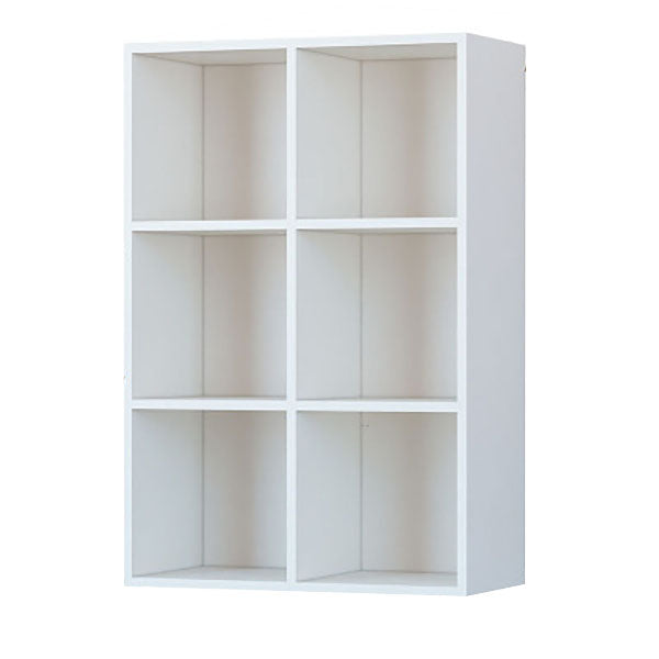 Modern Engineered Wood Shelf Bookcase Standard Closed Back Book Shelf for Living Room