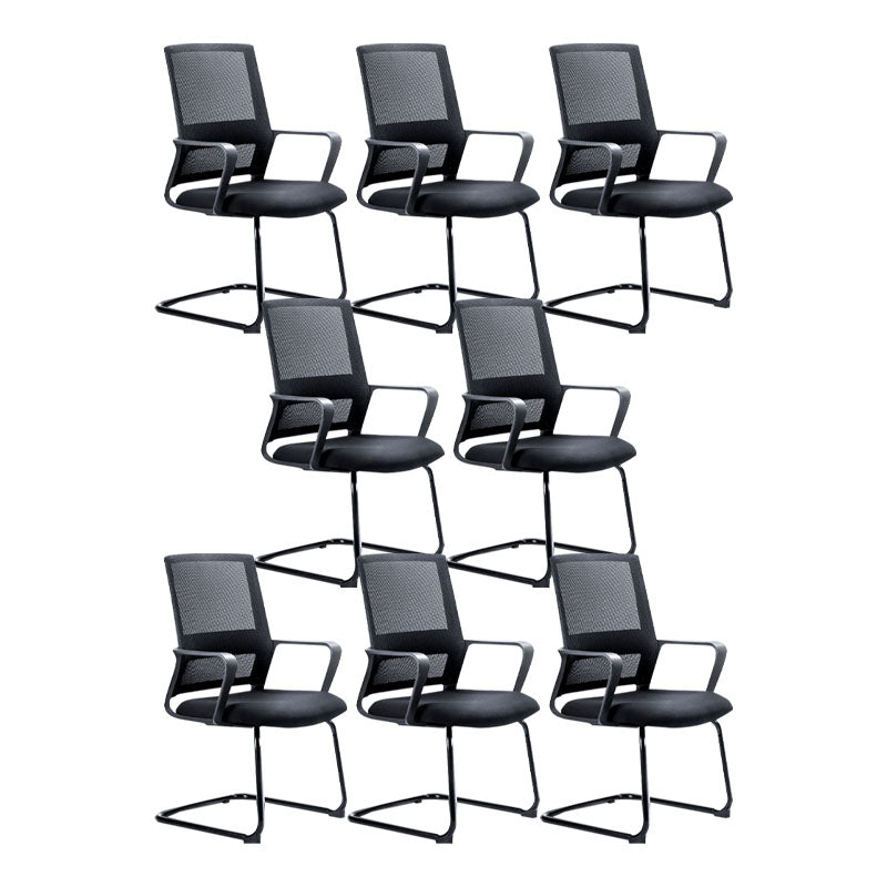 Modern Desk Chair Mid-back Ergonomic Office Chair Mesh Desk Chair