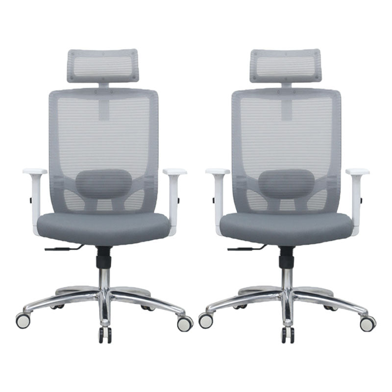 Fixed Arms Desk Chair High-back Ergonomic Office Chair Mesh Desk Chair