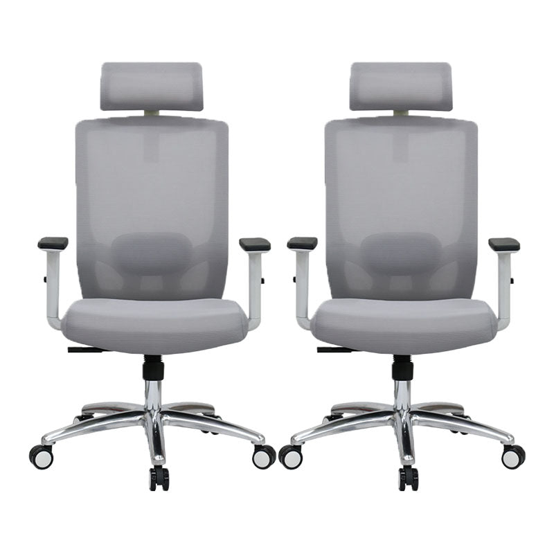 Fixed Arms Desk Chair High-back Ergonomic Office Chair Mesh Desk Chair