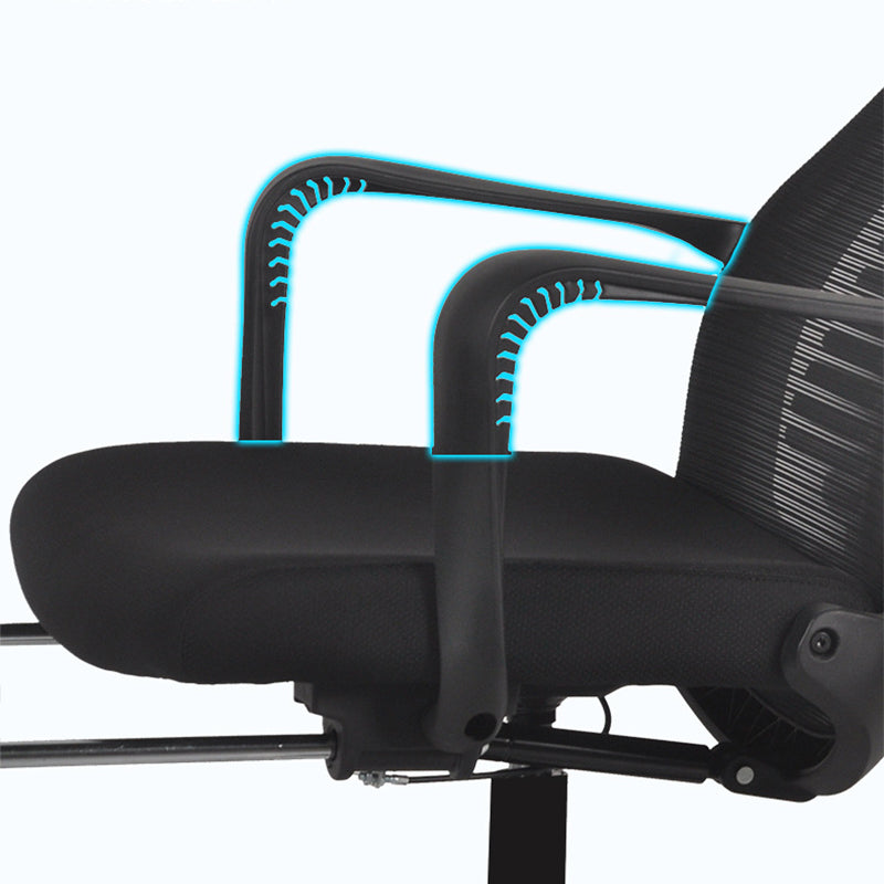 Modern Chair Mid Back Ergonomic Computer Task Mesh Desk Chair