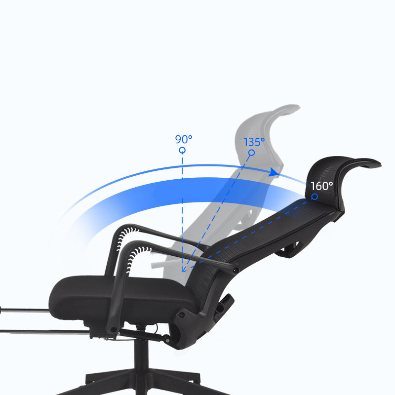 Modern Chair Mid Back Ergonomic Computer Task Mesh Desk Chair