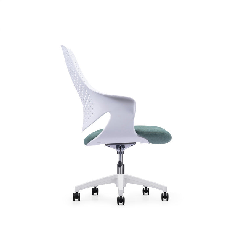 Modern Chair Mid Back Ergonomic Computer Task Plastic Desk Chair