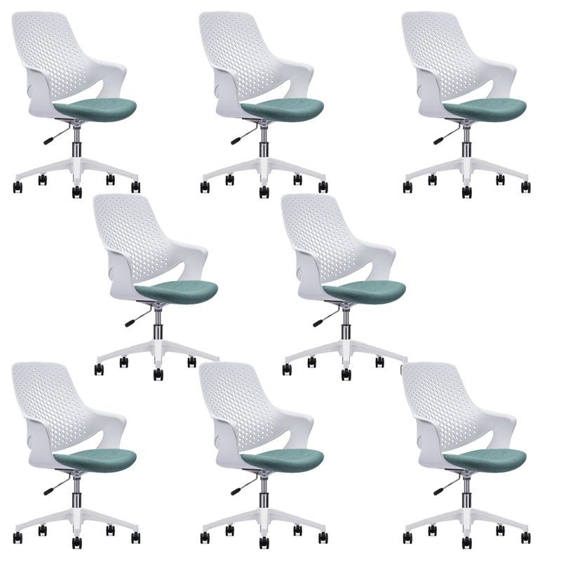 Modern Chair Mid Back Ergonomic Computer Task Plastic Desk Chair