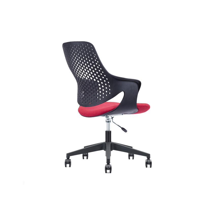 Modern Chair Mid Back Ergonomic Computer Task Plastic Desk Chair