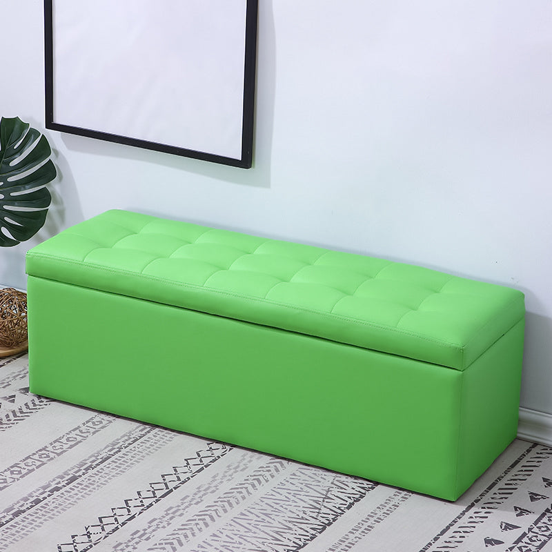 15.7" W Cushioned Seating Bench Modern Upholstered Entryway Bench