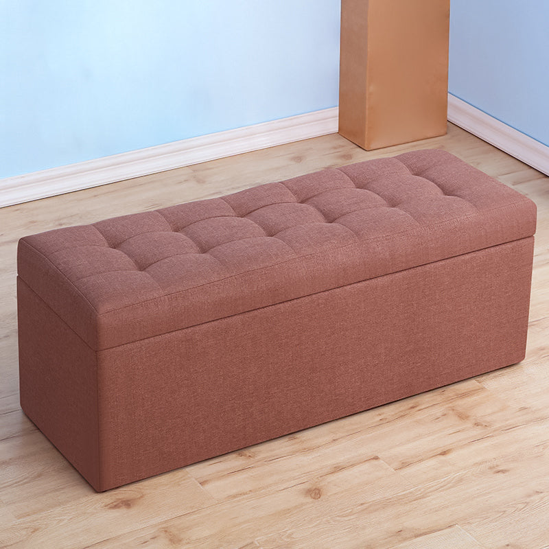 15.7" W Cushioned Seating Bench Modern Upholstered Entryway Bench