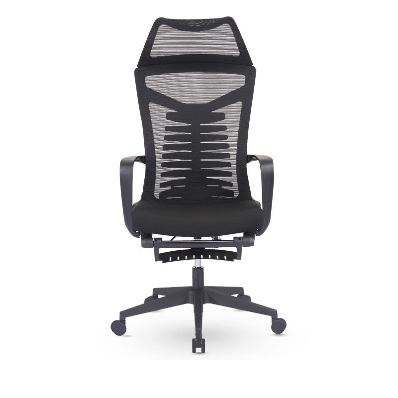 Mesh Office Desk Chair High Back Black Office Chair with Arms Contemporary Chair