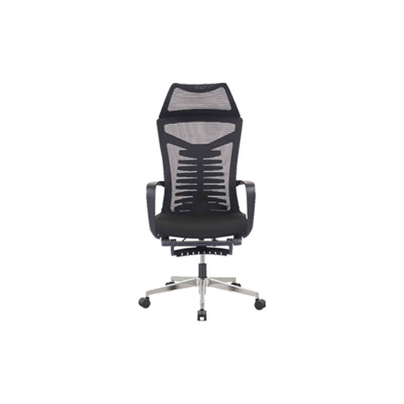 Mesh Office Desk Chair High Back Black Office Chair with Arms Contemporary Chair