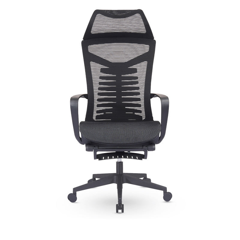 Mesh Office Desk Chair High Back Black Office Chair with Arms Contemporary Chair