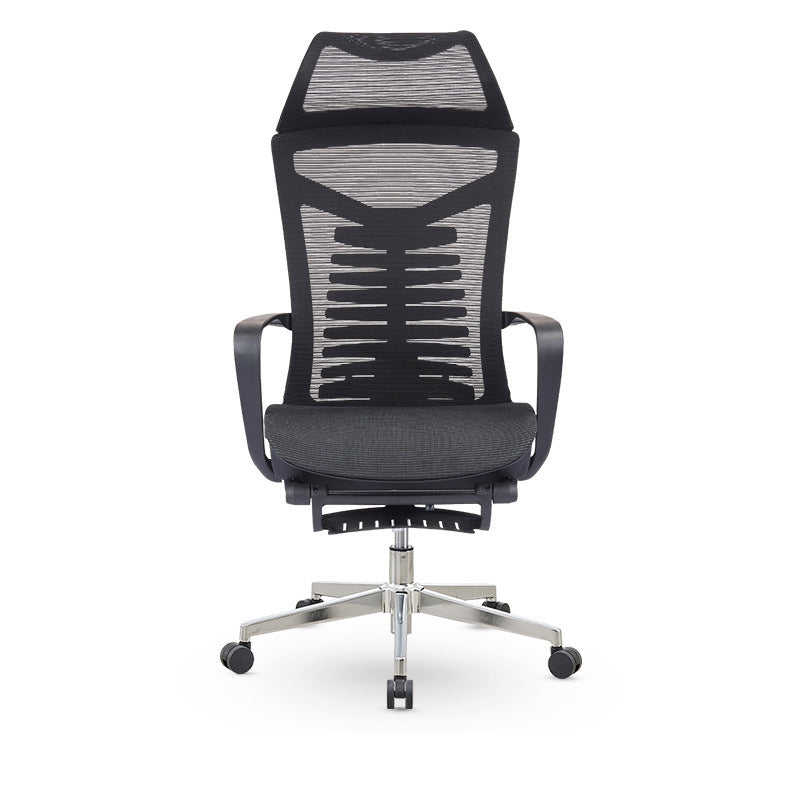 Mesh Office Desk Chair High Back Black Office Chair with Arms Contemporary Chair