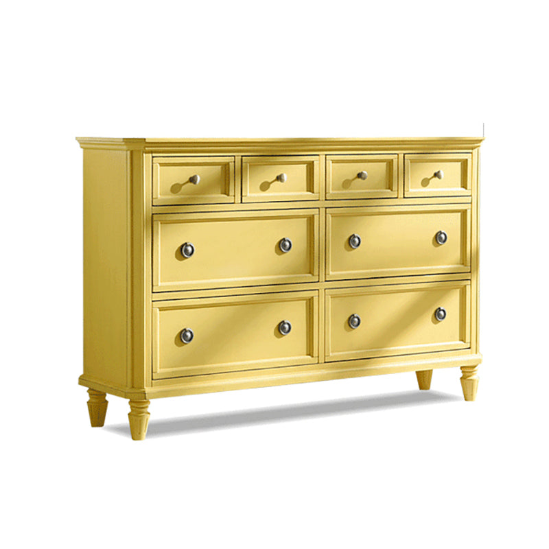 Glam Style Wood Buffet Sideboard 8-Drawer Dining Room Buffet Server,51"L x 13.7"W x 33"H