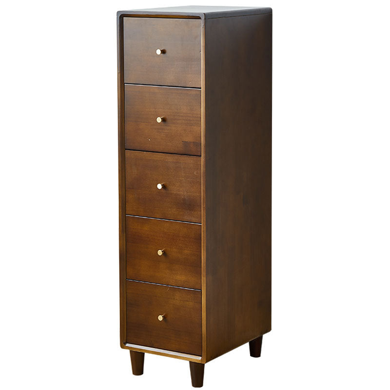 Modern Wooden Accent Chest 42.91" H Pine Chest with 5 Drawers