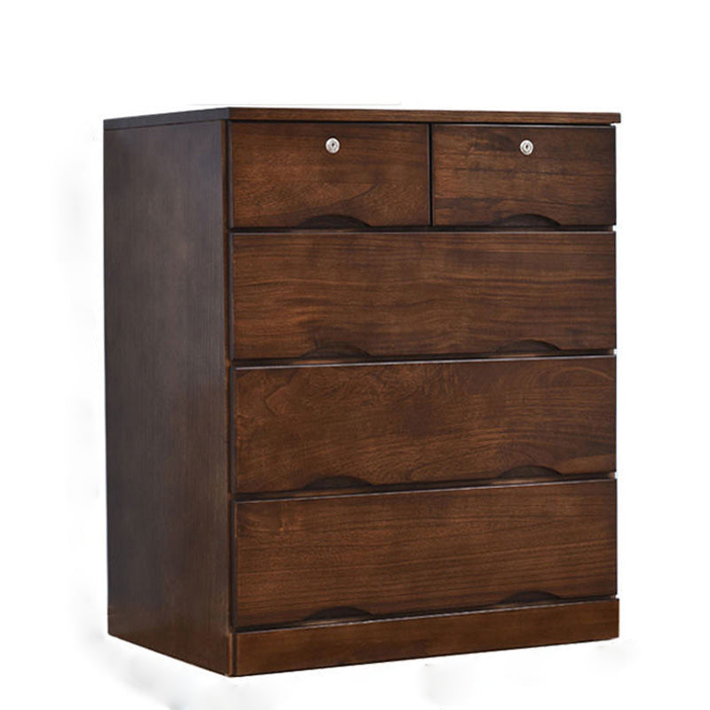 Traditional Storage Chest Dresser Wooden Storage Chest with Drawers