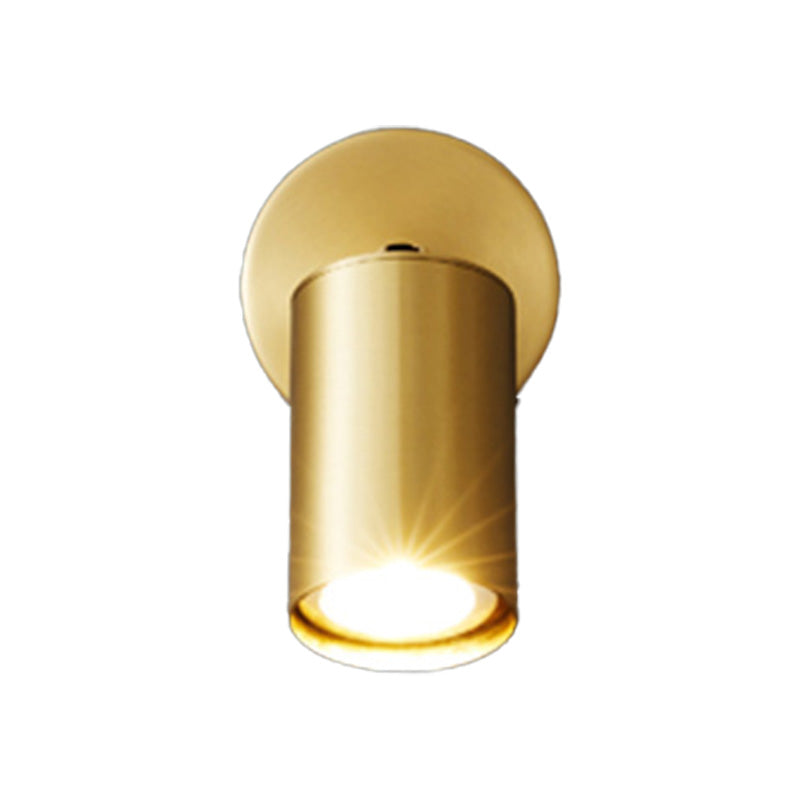 Solid Brass Bath Sconce Post Modern 1 / 2 Lights Bathroom Lighting in Black / Gold