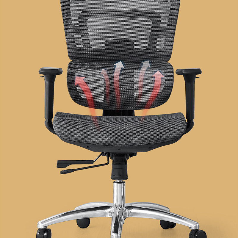 Mesh Back Task Chair Advanced Synchro Tilt Control Home Office Chair