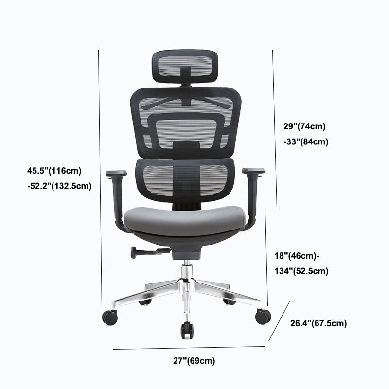 Mesh Back Task Chair Advanced Synchro Tilt Control Home Office Chair