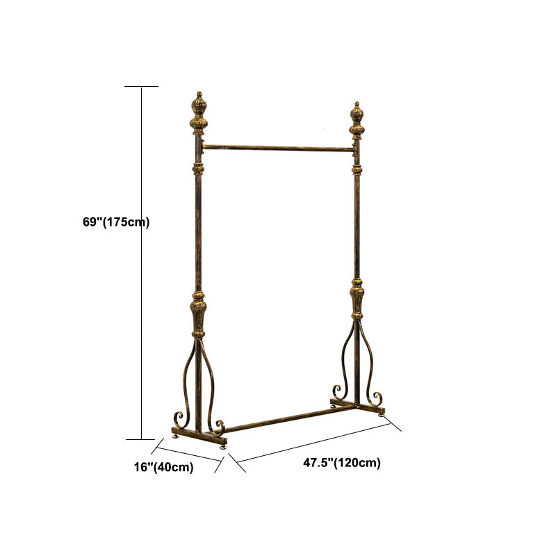 Modern Mental Hall Stand with Drawer Storage Shelf Coat Hanger