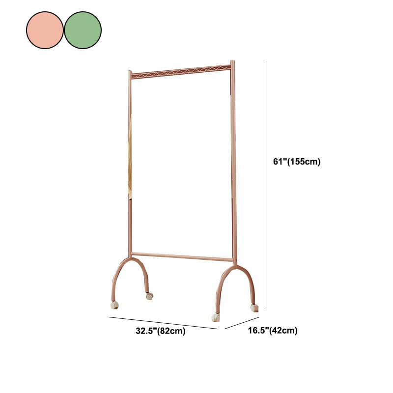 Nordic Hall Stand Hooks and Castors Hall Tree Hanger Drawing Room