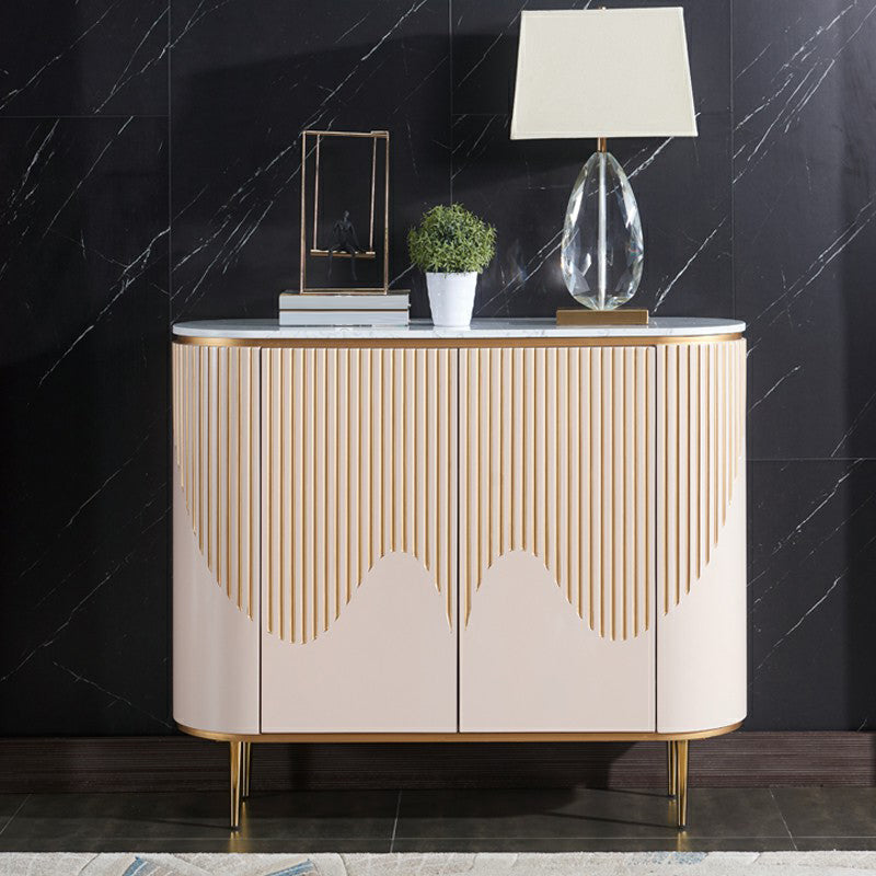 Modern Buffet Sideboard with Engineered Wood Drawers Cabinets and Storage for Dining Room