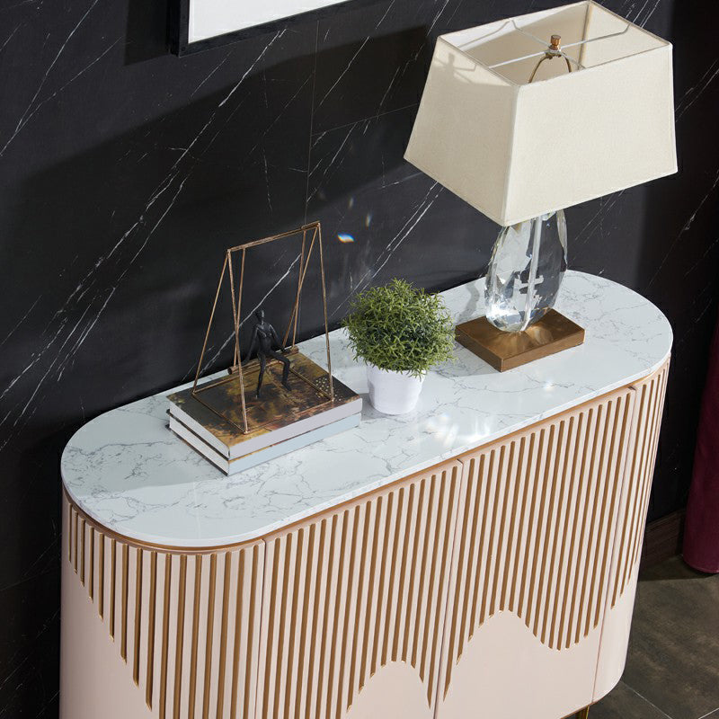 Modern Buffet Sideboard with Engineered Wood Drawers Cabinets and Storage for Dining Room