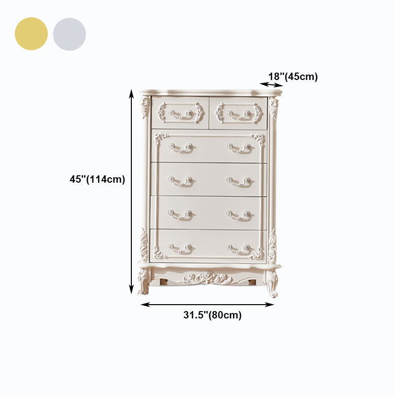 Modern Engineered Wood Buffet Sideboard White Buffet Server for Dining Room