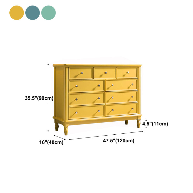 Modern Solid Wood Buffet Sideboard Living Room Buffet Stand with Drawers