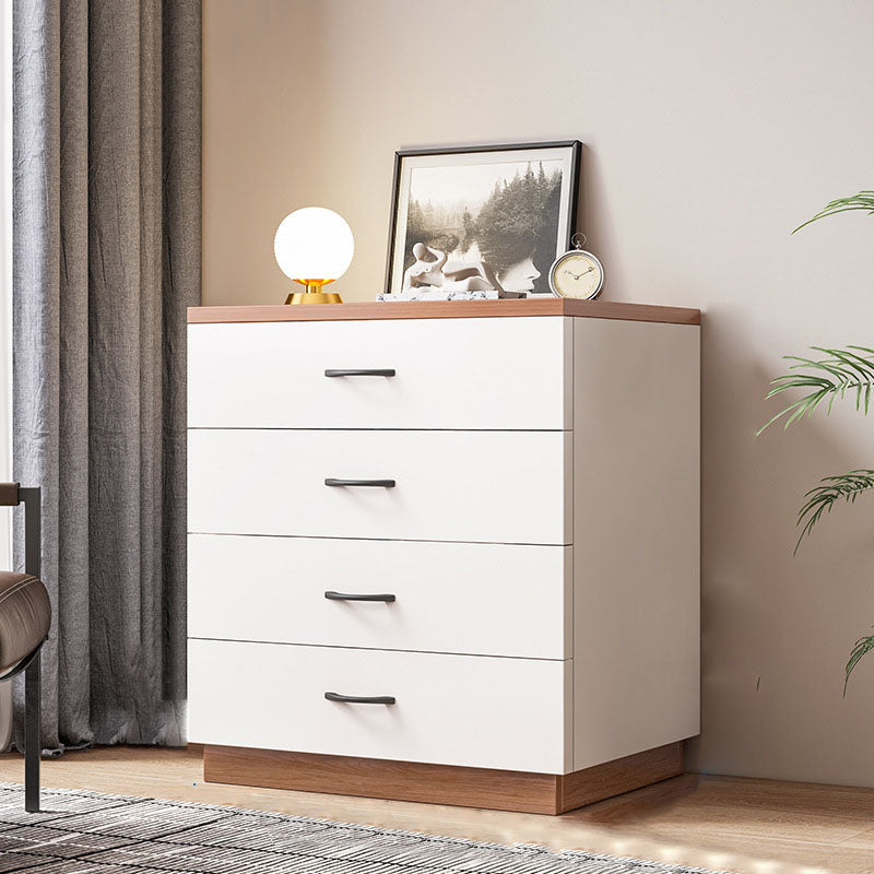 Wooden Bachelor's Chest Contemporary Vertical Chest with Drawer