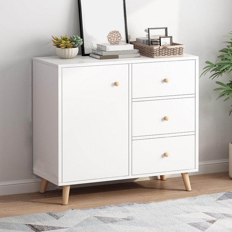 Contemporary Chest Horizontal Combo Dresser with Door for Home