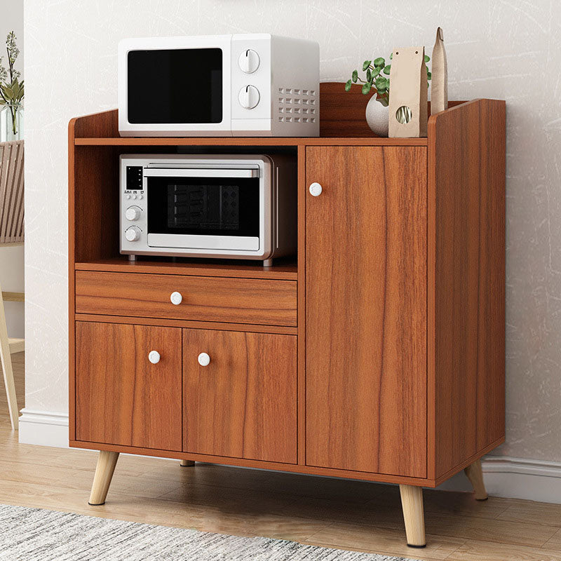 Contemporary Chest Horizontal Combo Dresser with Door for Home