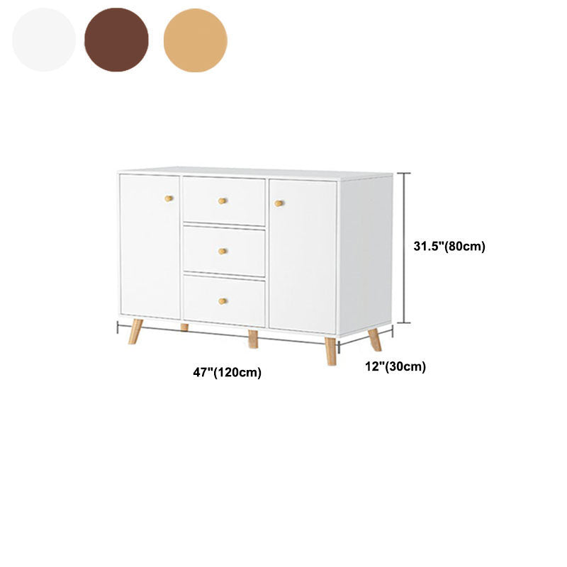 Contemporary Chest Horizontal Combo Dresser with Door for Home