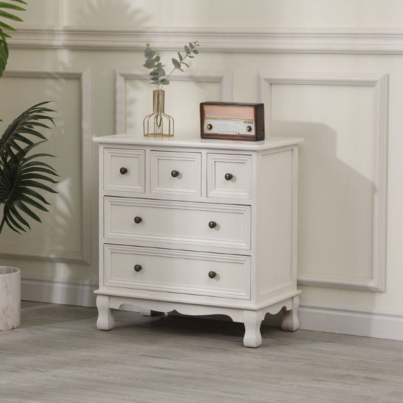 Contemporary Bedroom Storage Chest Dresser Solid Wood Dresser