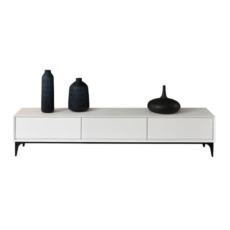 Contemporary Media Console 3/4 Drawers Media Console TV Stand