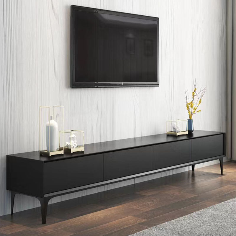 Contemporary Media Console 3/4 Drawers Media Console TV Stand