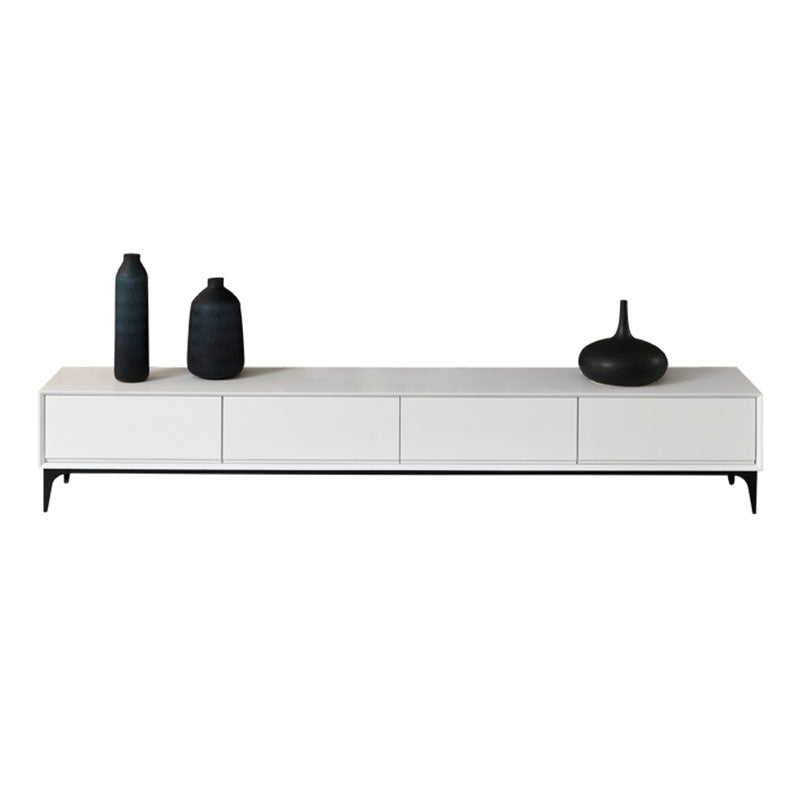 Contemporary Media Console 3/4 Drawers Media Console TV Stand