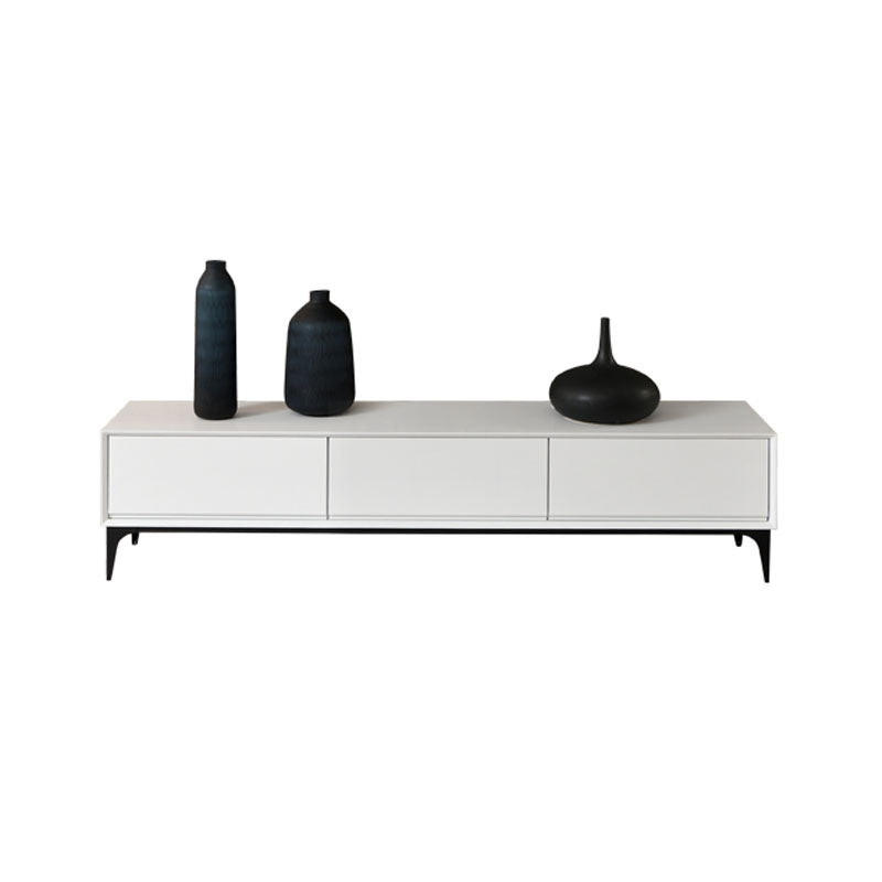 Contemporary Media Console 3/4 Drawers Media Console TV Stand