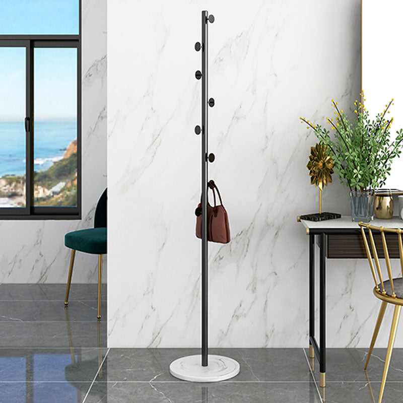 Modern Metal Hall Stand Shelves and Hooks Branch Shape Coat Hanger