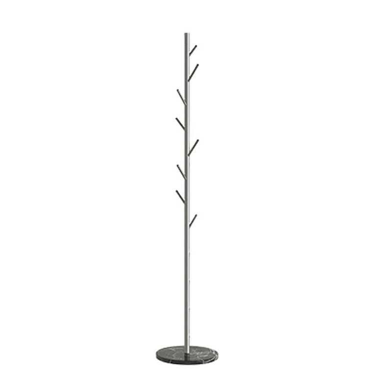 Modern Metal Hall Stand Shelves and Hooks Branch Shape Coat Hanger