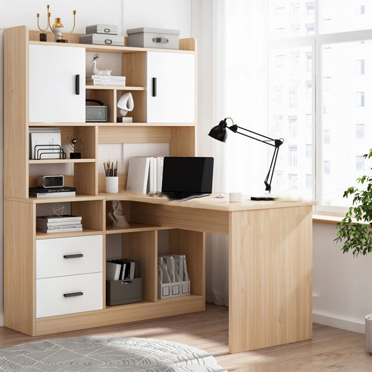 Contemporary Home Credenza Desk Rectangular Wooden Writing Desk