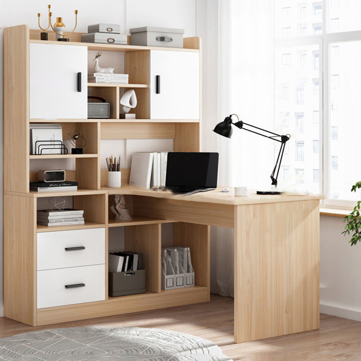 Contemporary Home Credenza Desk Rectangular Wooden Writing Desk