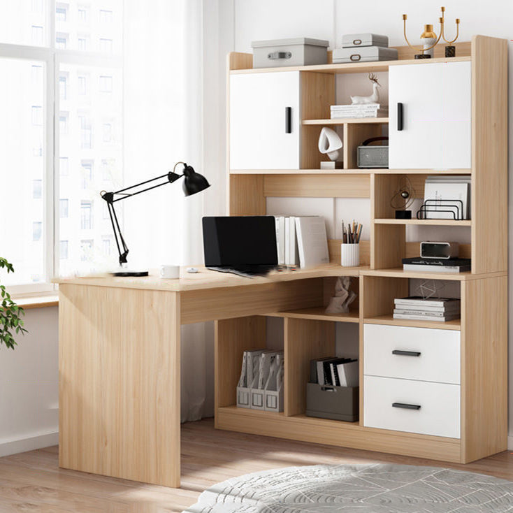 Contemporary Home Credenza Desk Rectangular Wooden Writing Desk