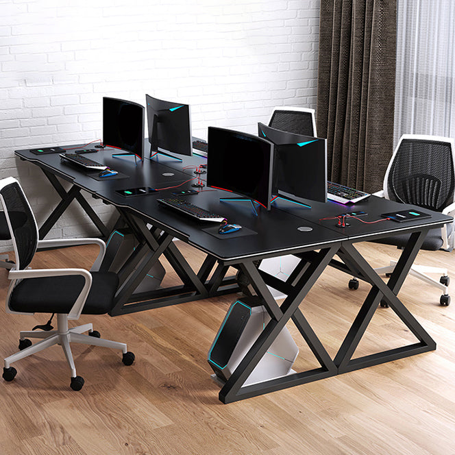 23 Inch Wide Modern Gaming Desk Rectangular Wooden Office Desk